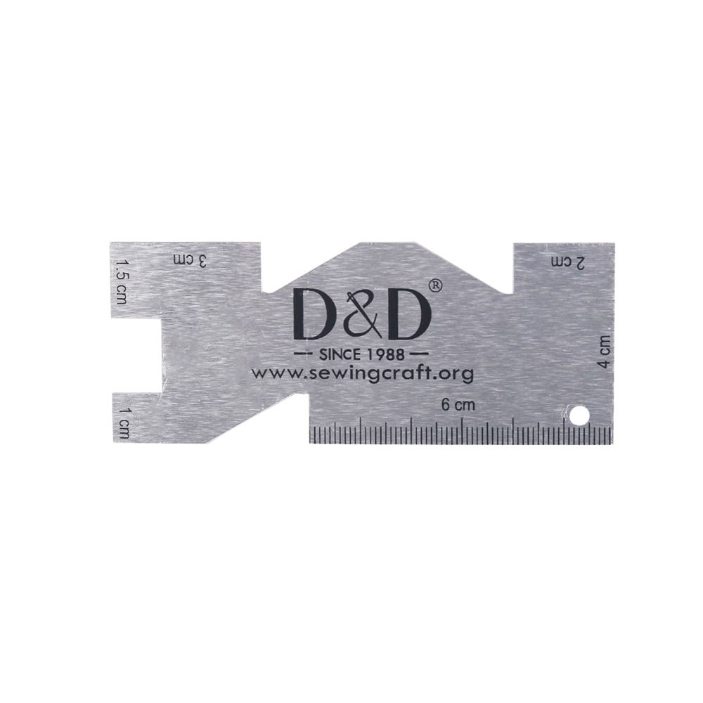 Metall messgerät Quilt ing Lin – Sewing Gauge Ruler Bewertung und Preis