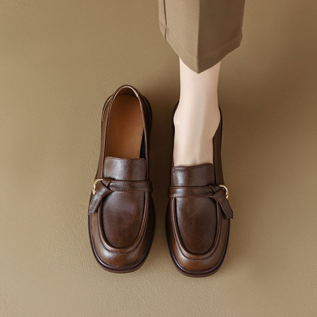 Damen Echtleder-Loafer mit Run – Sewing Latex Bewertung und Preis